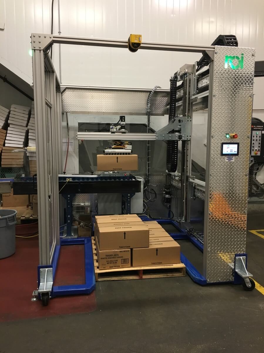 Automated industrial palletizing technology | ROI Industries