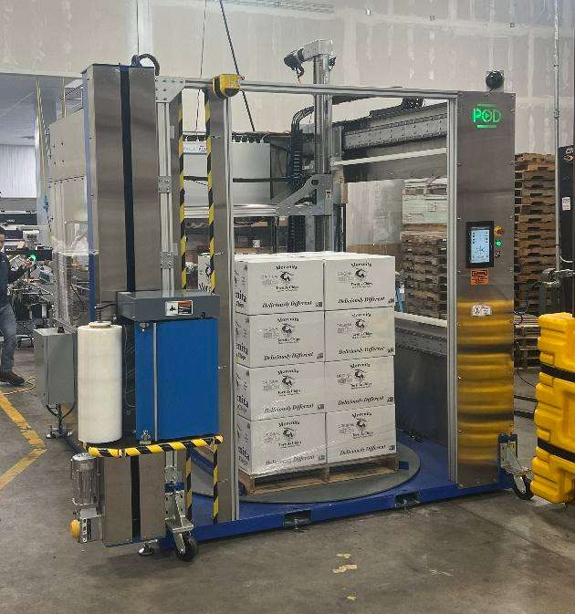 Morenita Foods palletpod palletizing by ROI